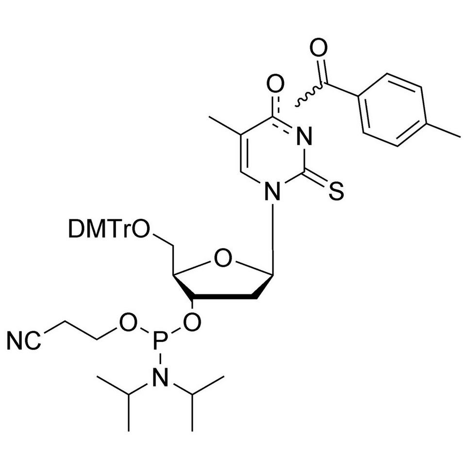 2-Thio-dT CE-Phosphoramidite, BULK (g), Glass Screw-Top